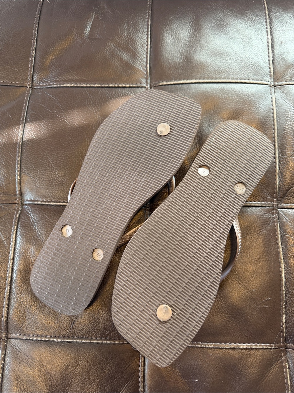 Square Slim Brown Havaianas - Picture 2 of 3